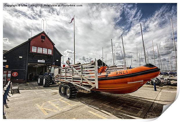 RNLI Whitstable Print by Thanet Photos