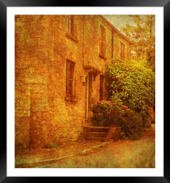 A Place in the Country. Framed Mounted Print by Heather Goodwin