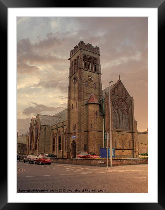 Holy Trinity Church Framed Mounted Print by Jacqui Kilcoyne