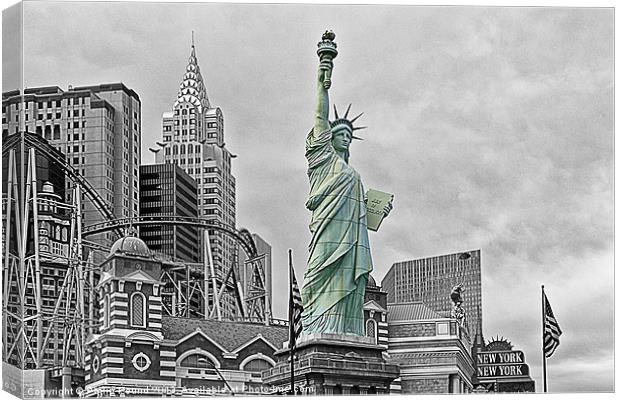 Statue of Liberty Canvas Print by Philip Pound