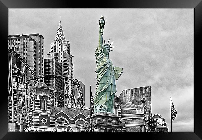 Statue of Liberty Framed Print by Philip Pound
