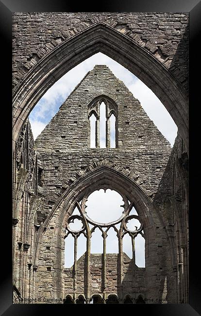 Tintern Abbey Framed Print by Carole-Anne Fooks