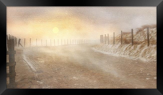 A winter sunset Framed Print by Robert Fielding