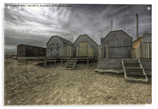 Beach huts at Whitstable Acrylic by Thanet Photos