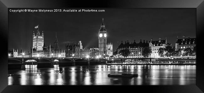 Palace of Westminster Framed Print by Wayne Molyneux