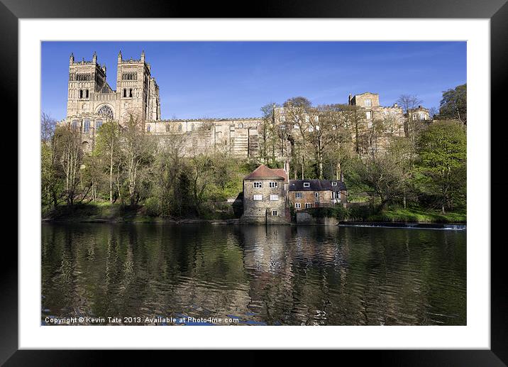 Cathedral and fulling mill Framed Mounted Print by Kevin Tate