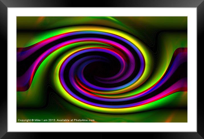 Abstract Art Framed Mounted Print by Thanet Photos