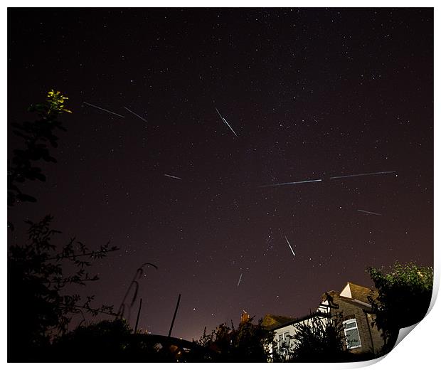 Perseids Print by Jamie Stokes