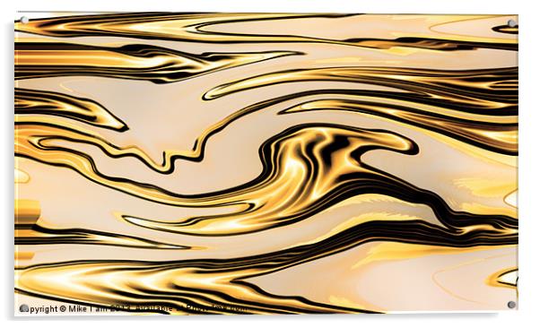 Liquid Gold Acrylic by Thanet Photos