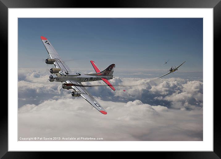 B17G - Lady Stardust Framed Mounted Print by Pat Speirs
