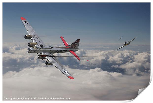 B17G - Lady Stardust Print by Pat Speirs