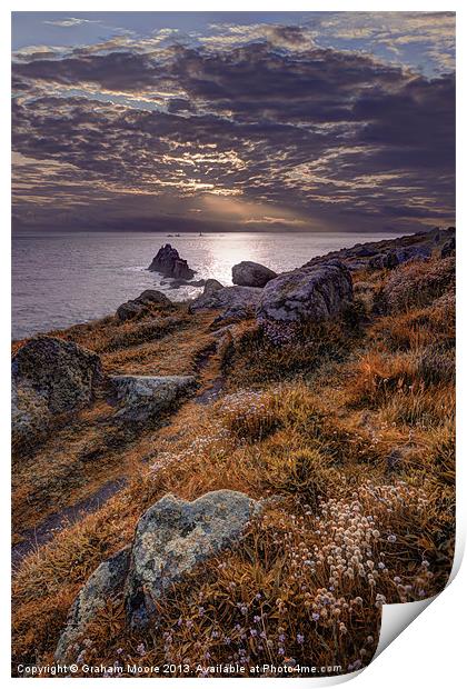 Lands End Print by Graham Moore