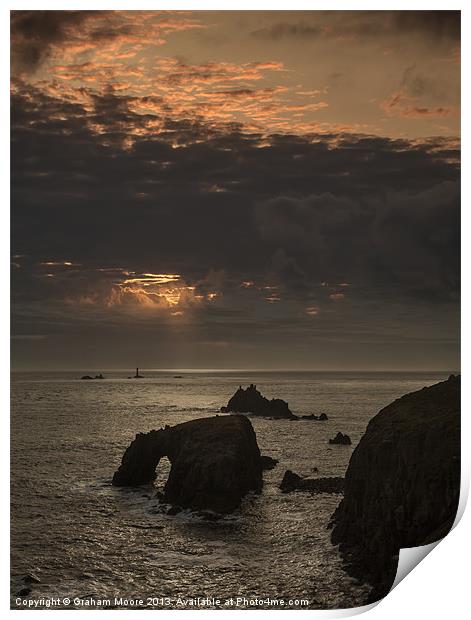 Lands End Print by Graham Moore