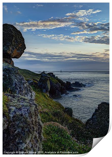 Lands End Print by Graham Moore