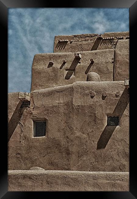 Taos Framed Print by Mary Lane