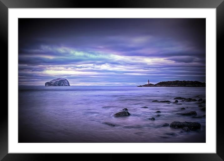 Bass Rock Scotland Framed Mounted Print by Aj’s Images
