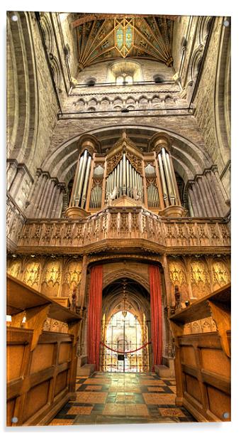 Saint Davids Cathedral, Pembrokeshire Acrylic by Simon West