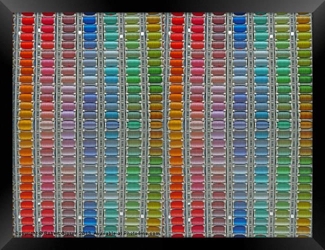 Binary Colours Framed Print by Robert Gipson