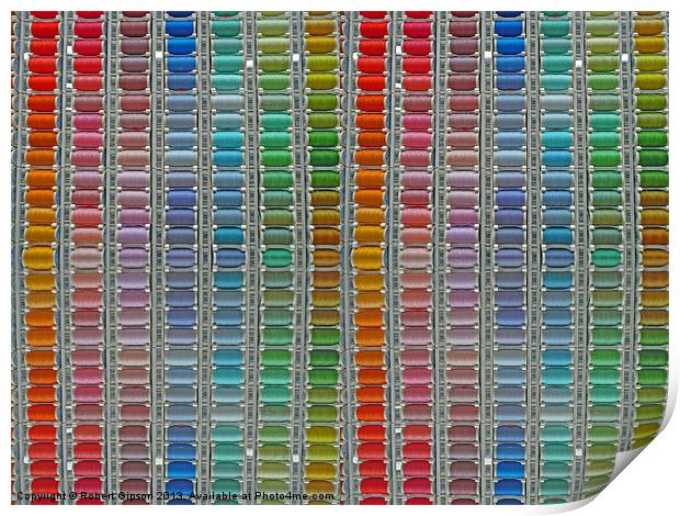 Binary Colours Print by Robert Gipson