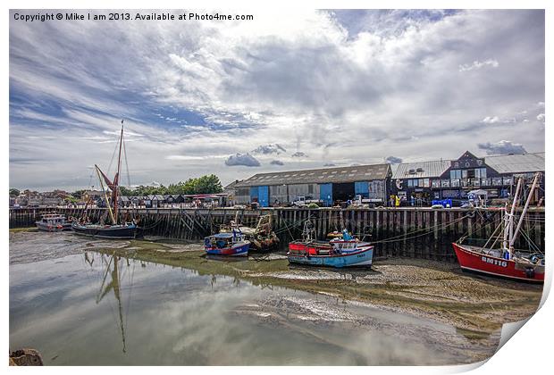 Whitstable Harbour. Print by Thanet Photos
