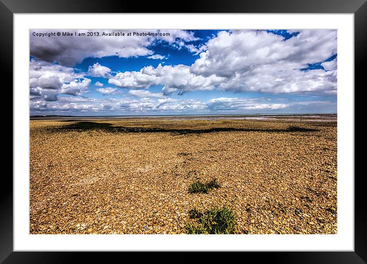 Seasalter beach Framed Mounted Print by Thanet Photos