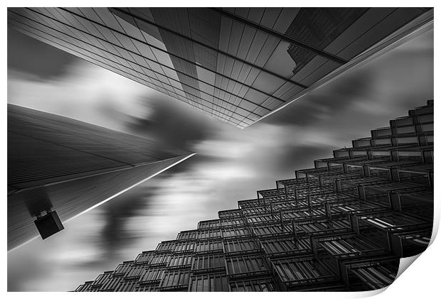Architecture Print by Dave Wragg