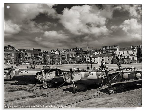 St Ives Acrylic by Graham Moore