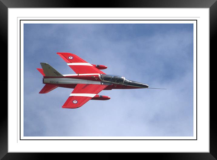 Gnat T1 Performing at Abingdon Framed Mounted Print by Andrew Stephen