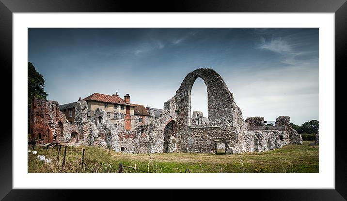 Leiston Abbey Framed Mounted Print by Stephen Mole
