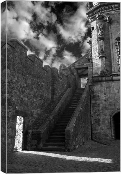 Stirling Castle Canvas Print by martin laurie