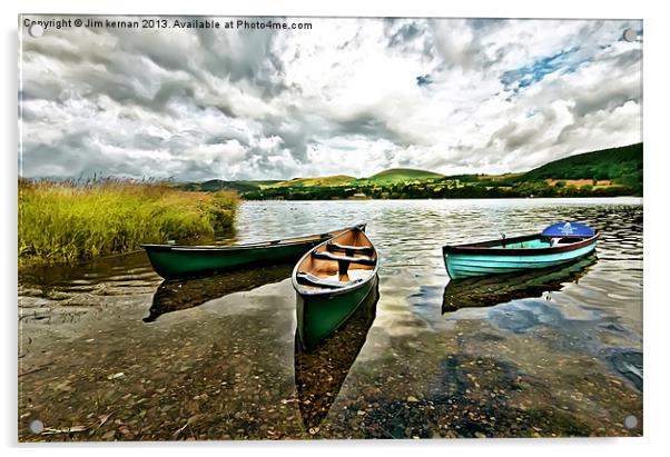 Lake Ullswater Acrylic by Jim kernan