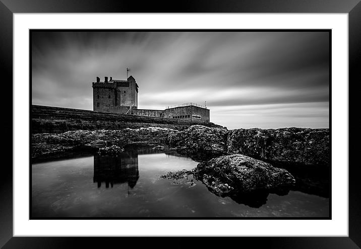 Broughty Ferry Castle Framed Mounted Print by Jon  Crowther