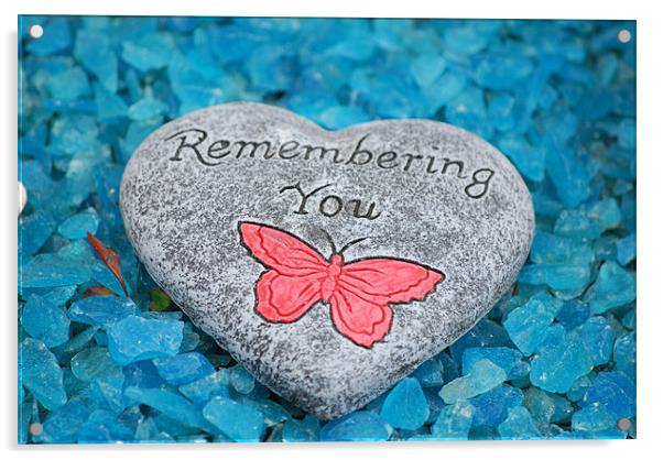 Remembering You Acrylic by Wayne Usher