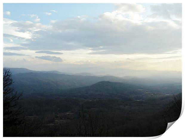 View of Tennesse Print by Pics by Jody Adams