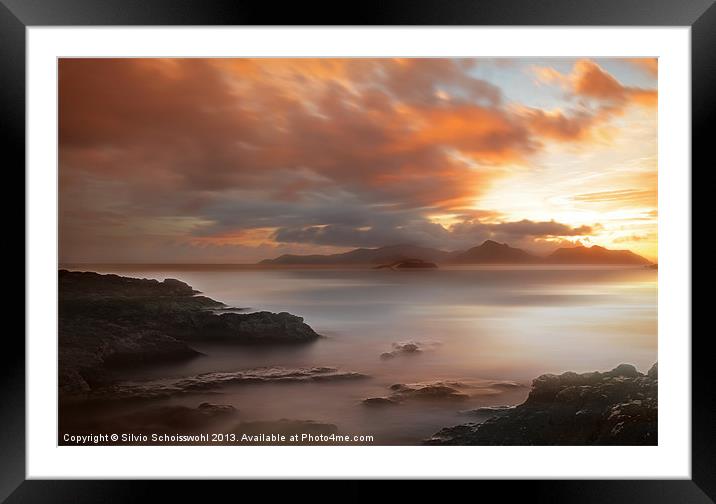 fantasyscape Framed Mounted Print by Silvio Schoisswohl
