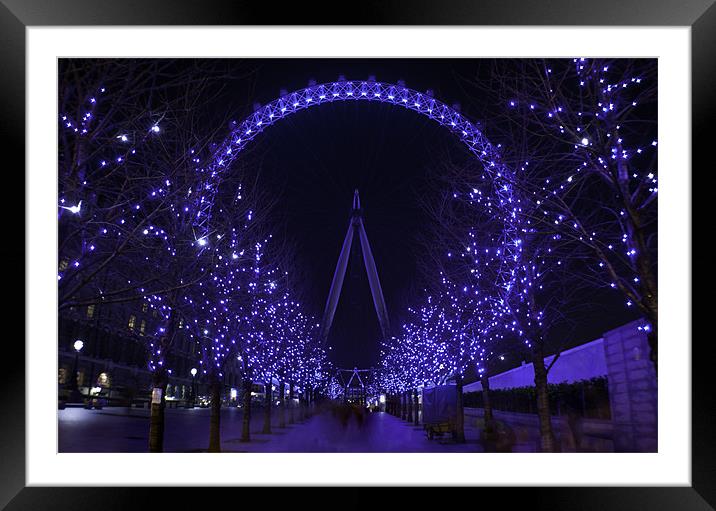 Eye of London Framed Mounted Print by Neil Pickin
