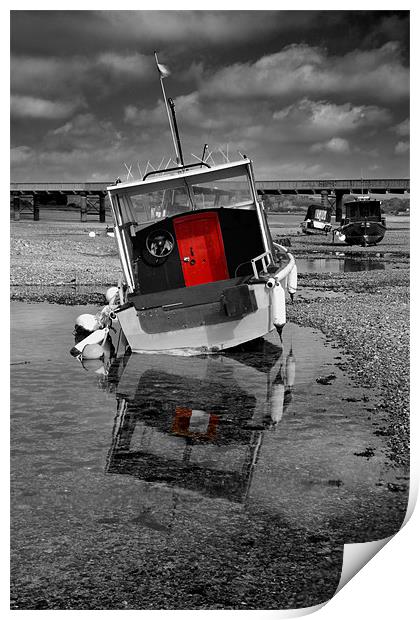 Reflection Rejection Print by Malcolm McHugh
