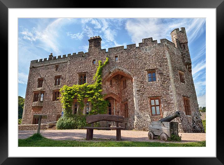 Muncaster Castle Framed Mounted Print by Gary Kenyon