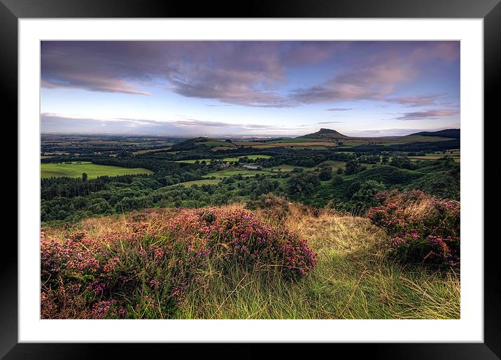 Roseberry Topping from Gribdale Framed Mounted Print by Neil Young