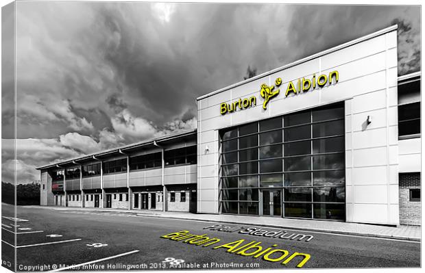 Burton Albion F.C Canvas Print by mhfore Photography
