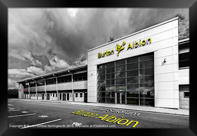 Burton Albion F.C Framed Print by mhfore Photography