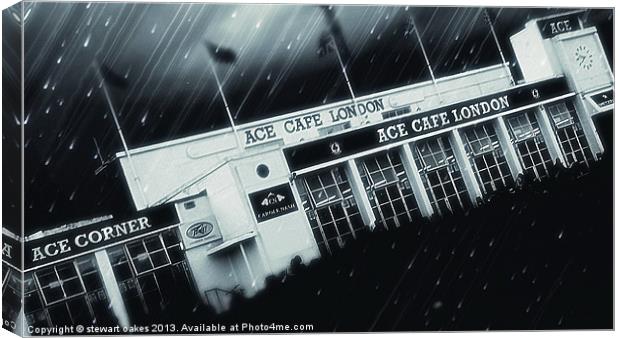 Ace cafe london Canvas Print by stewart oakes