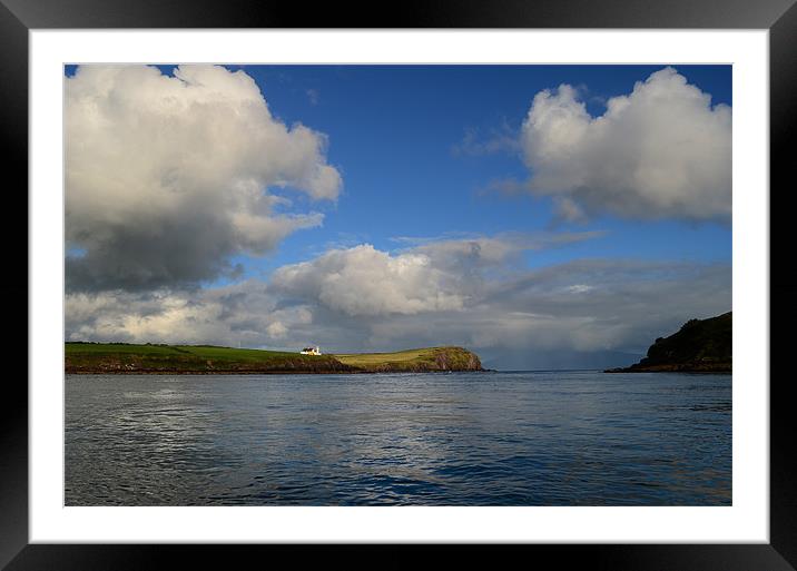 View over Dingle Bay Framed Mounted Print by barbara walsh