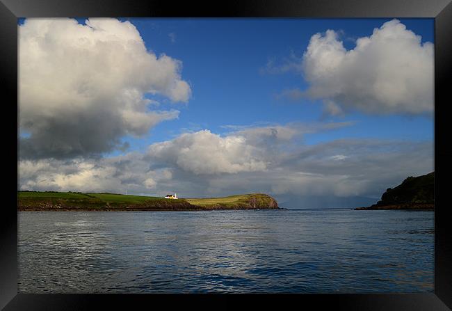 View over Dingle Bay Framed Print by barbara walsh