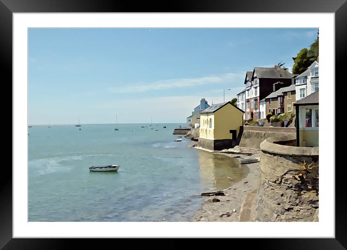 Aberdovey Framed Mounted Print by Sean Wareing