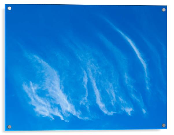 Ripple Clouds Acrylic by David Pyatt