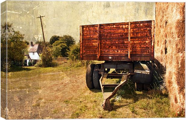 parked up Canvas Print by Dawn Cox
