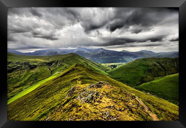 The Lake District Framed Print by Darren Burroughs