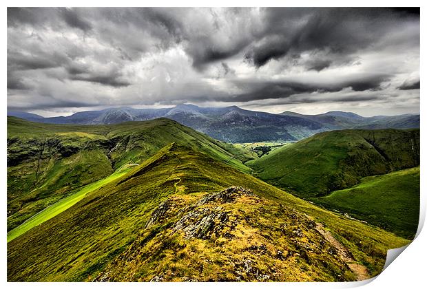 The Lake District Print by Darren Burroughs