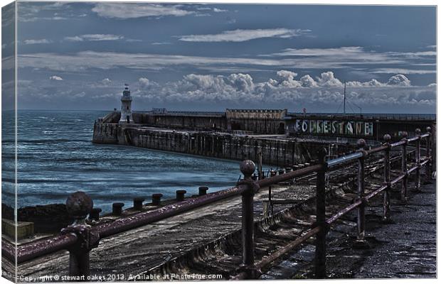Folkestone collection 1 Canvas Print by stewart oakes